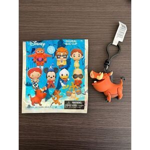 Disney Lion King Pumbaa Blind Bag Figural Clip Keychain